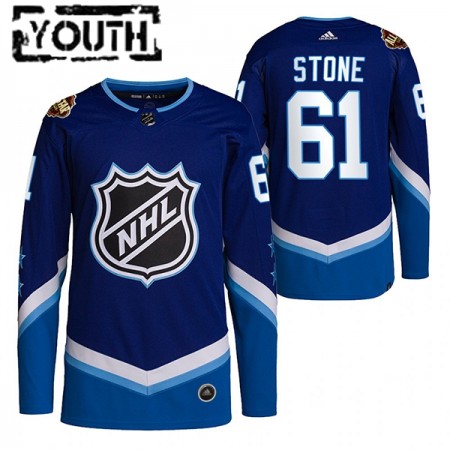 Kinder Eishockey Vegas Golden Knights Trikot Mark Stone 61 2022 NHL All-Star Blau Authentic